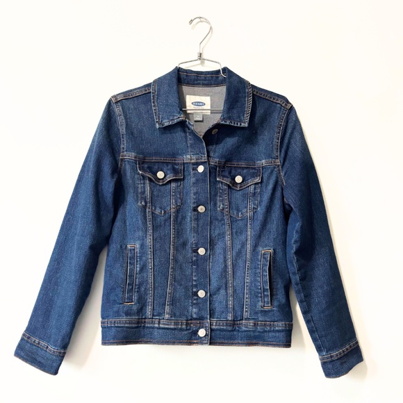 Old Navy Classic Jean Jacket Medium Wash Size M - Picture 1 of 7